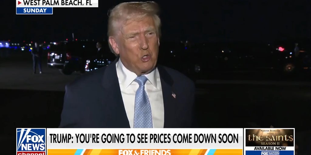 Trump vows prices will drop 'further' as Americans worry about affordability