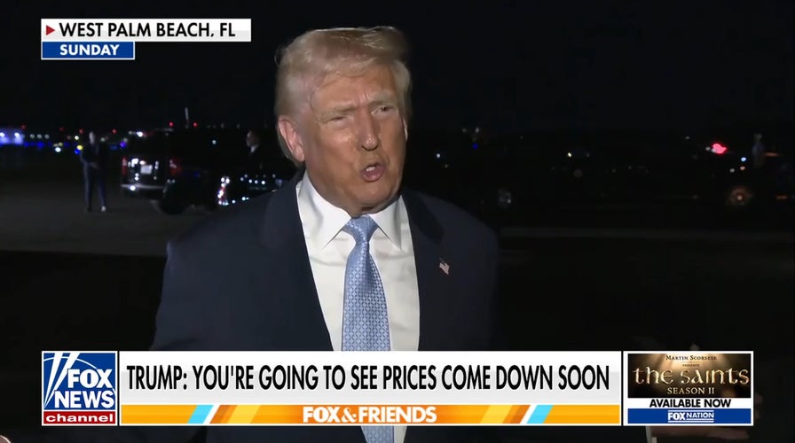 Trump vows prices volition driblet 'further' arsenic Americans interest astir affordability