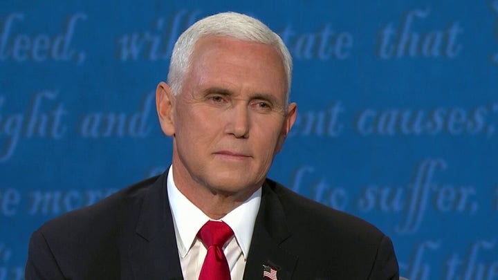 Pence attacks Harris on her criminal justice record as California AG