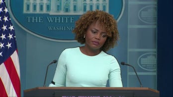Karine Jean-Pierre says White House 'can't be silent' on violent protests