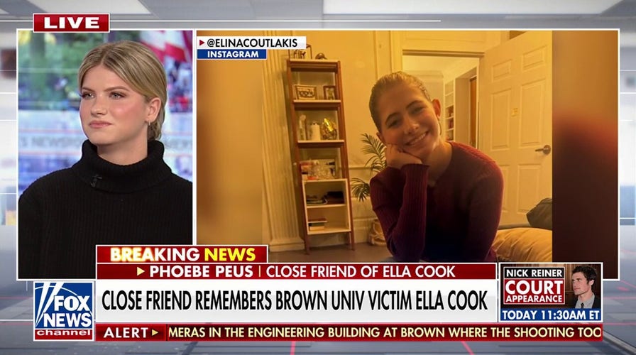 Friend of Brown University victim Ella Cook gives tearful tribute after ‘devastating loss’