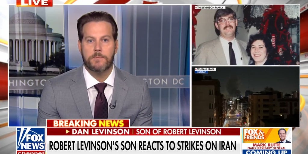 Robert Levinson's son urges Trump to hold Iran ‘accountable’ after strikes