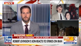 Robert Levinson's son urges Trump to hold Iran ‘accountable’ after strikes