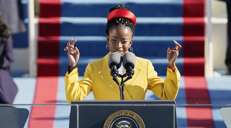 22-year-old poet Amanda Gorman recites poem at Biden inauguration