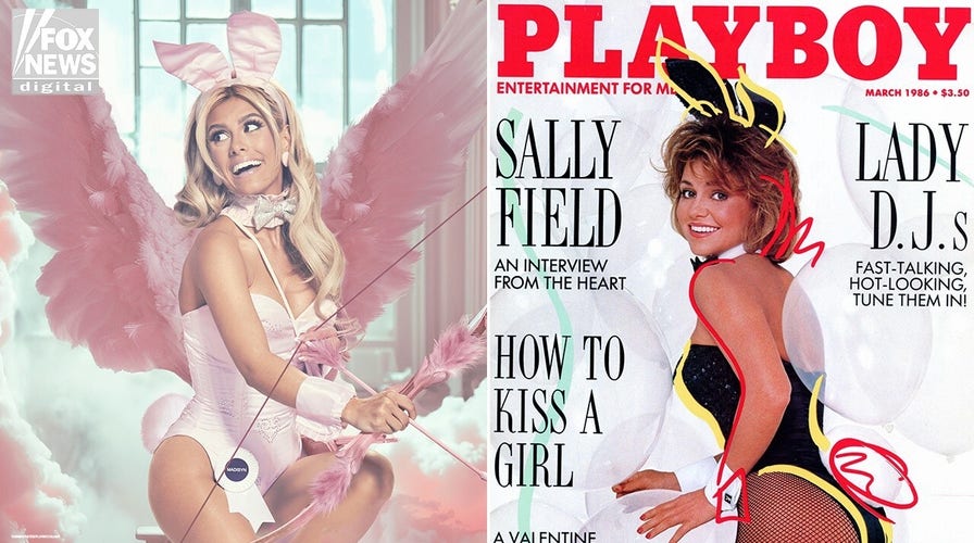 Nickelodeon child star-turned-Playboy model poses in Sally Field’s suit