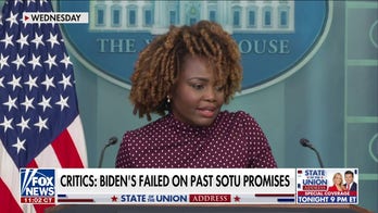 Karine Jean-Pierre mocked for claiming Biden has done more than most presidents