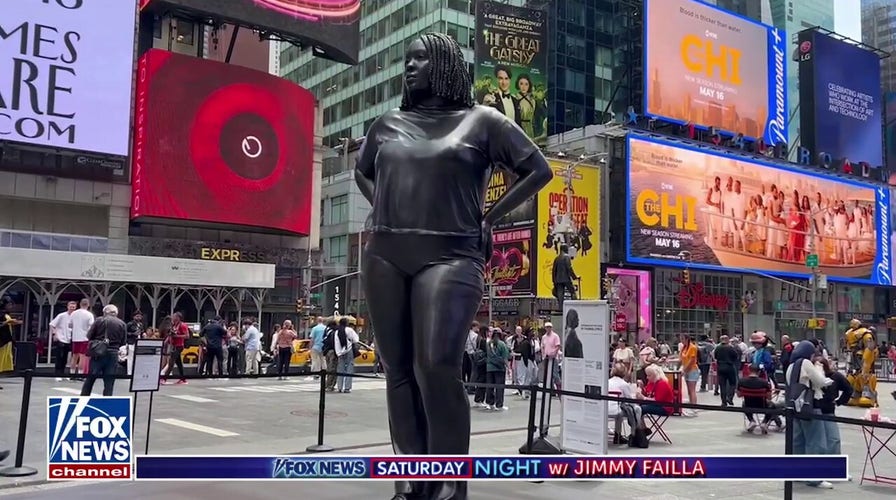 Jimmy Failla argues viral Times Square statue seems like ‘slacktivism’ rather than activism