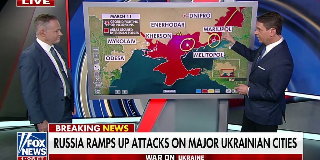 Russia ramps up attacks on major Ukraine port cities | Fox News Video