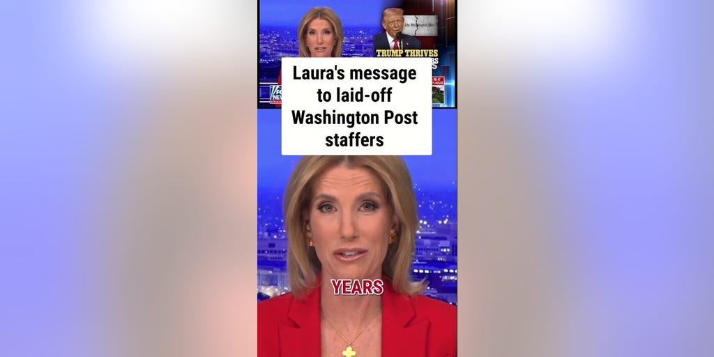 Laura Ingraham educates laid-off Washington Post staffers on 'NOVEL CONCEPT'