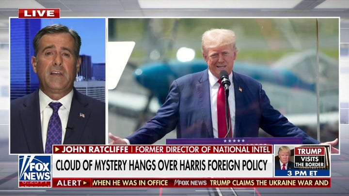 Former DNI warns over Harris' foreign policy approach: 'Kindergarten level'