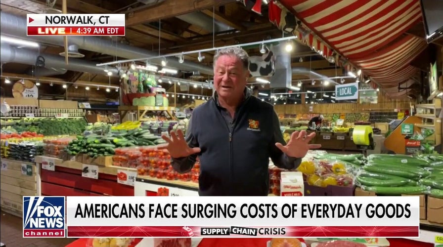 Grocery store CEO urges Biden White House to 'incentivize people' to work amid rising inflation