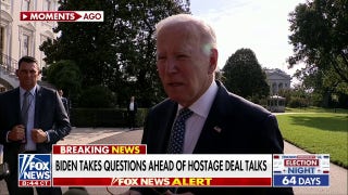 Biden pressed on hostage deal talks: 'Hope springs eternal' - Fox News