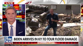 Biden travels to Kentucky to tour flood damage
