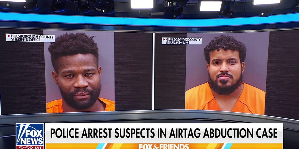 Florida police arrest two suspects in AirTag abduction case