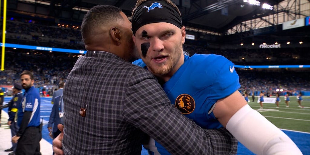 'I'm thankful for the opportunity to play football' — Lions DE Aidan Hutchinson on returning for Thanksgiving play vs. Packers