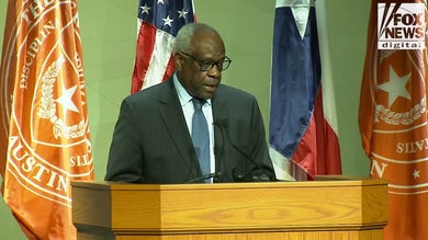 Justice Clarence Thomas speaks at UT Austin for America's 250th anniversary, part 1
