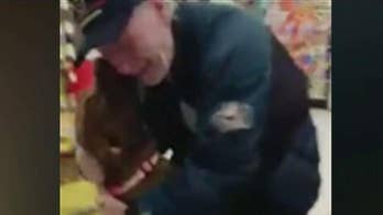 Shelter reunites sick veteran with beloved dogs