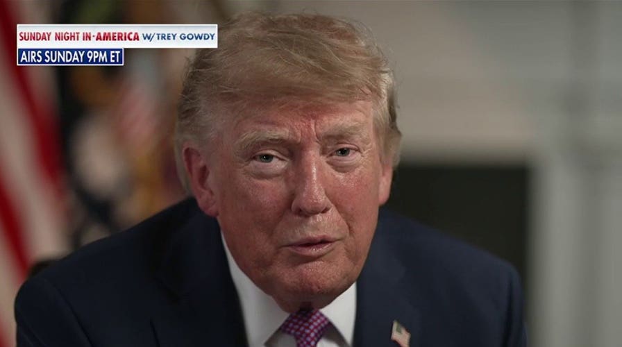 Trump urges Americans to vote in November as if he is on the ballot