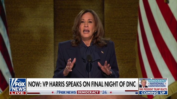 Kamala Harris Accepts Democratic Presidential Nomination, Vows to Unite Nation