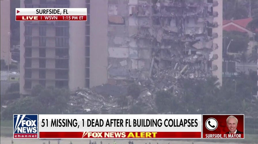 Surfside mayor on building collapse: 'All we have to do is save people now'