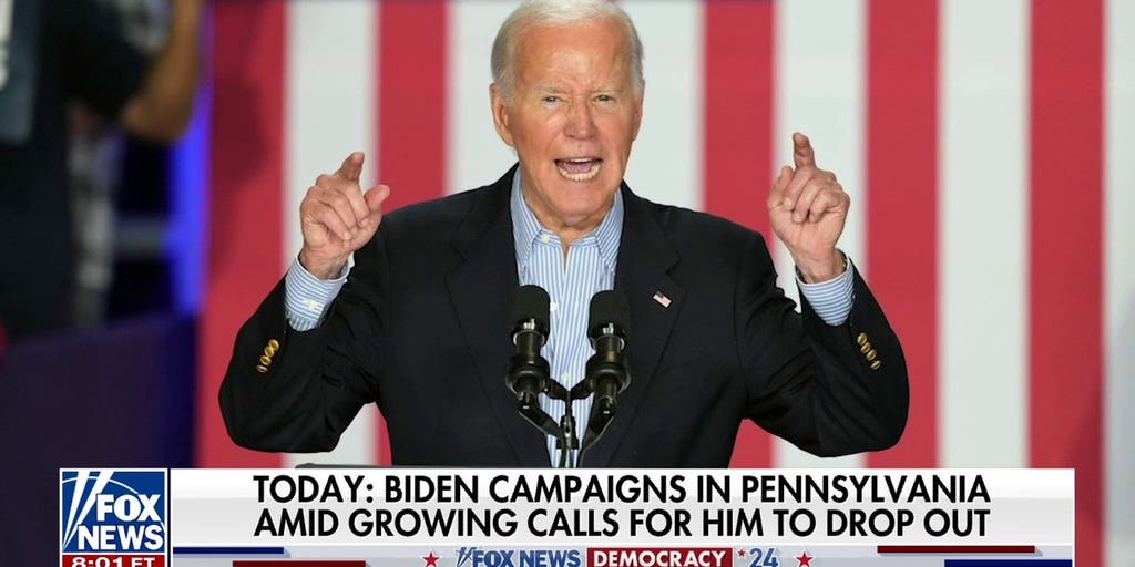 Democrats meeting today about Biden's future | Fox News Video