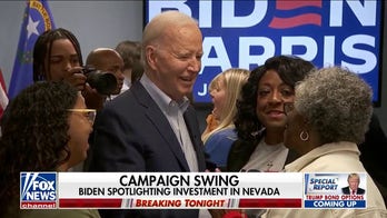 Biden attempts to improve poll numbers in swing states