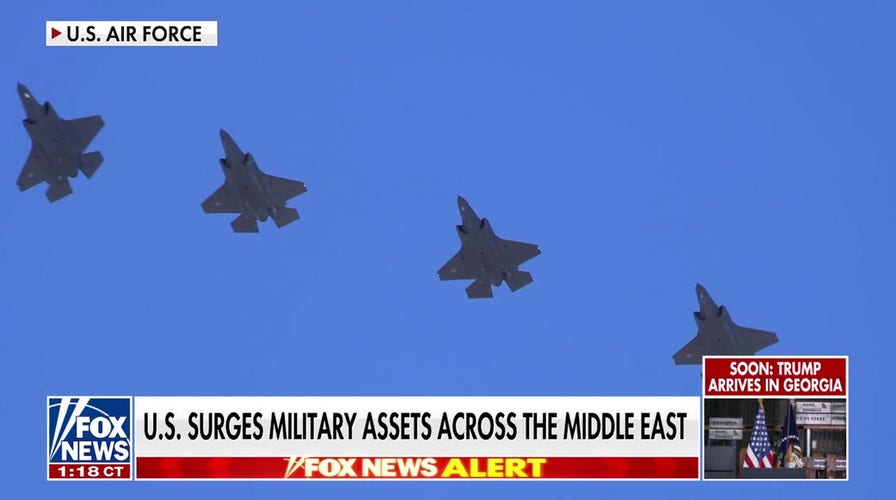 Pentagon deploys more than 120 war planes to Middle East