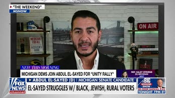 Pete Buttigieg speaks in support of Abdul El-Sayed at Michigan rally
