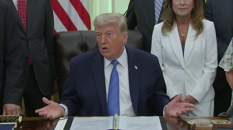 Trump blasts Dems backing 'thug, loser' Platner