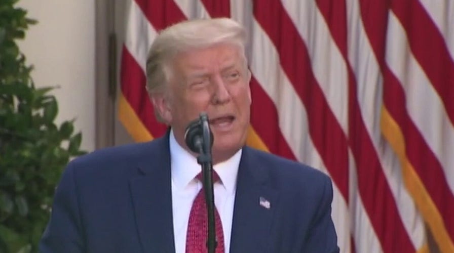 President Trump cheers Tommy Tuberville's defeat of former Attorney General Jeff Sessions