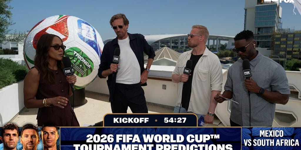 Peter Crouch, Kasper Schmeichel, Mo Edu and Alex Scott reveal their FIFA World Cup dark horse and early exit predictions