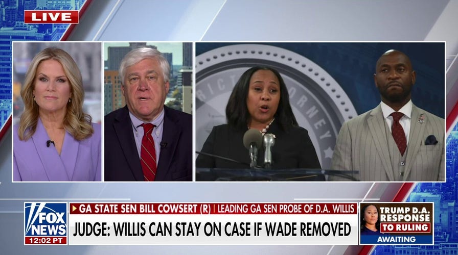 Sen. Bill Cowsert: Fani Willis' conduct is 'inexcusable'