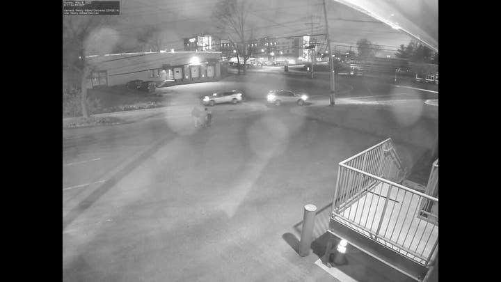 Surveillance footage shows man attempting to kidnap woman over freeway