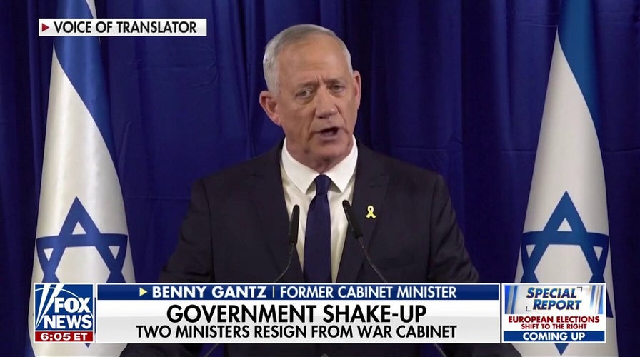 Two ministers resign from Israel's war cabinet