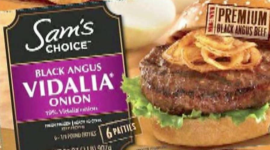 Walmart recalls beef patties due to possible wood in meat