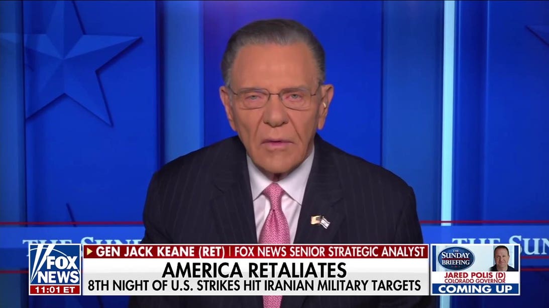 General Jack Keane analyzes US strikes on Iranian military targets