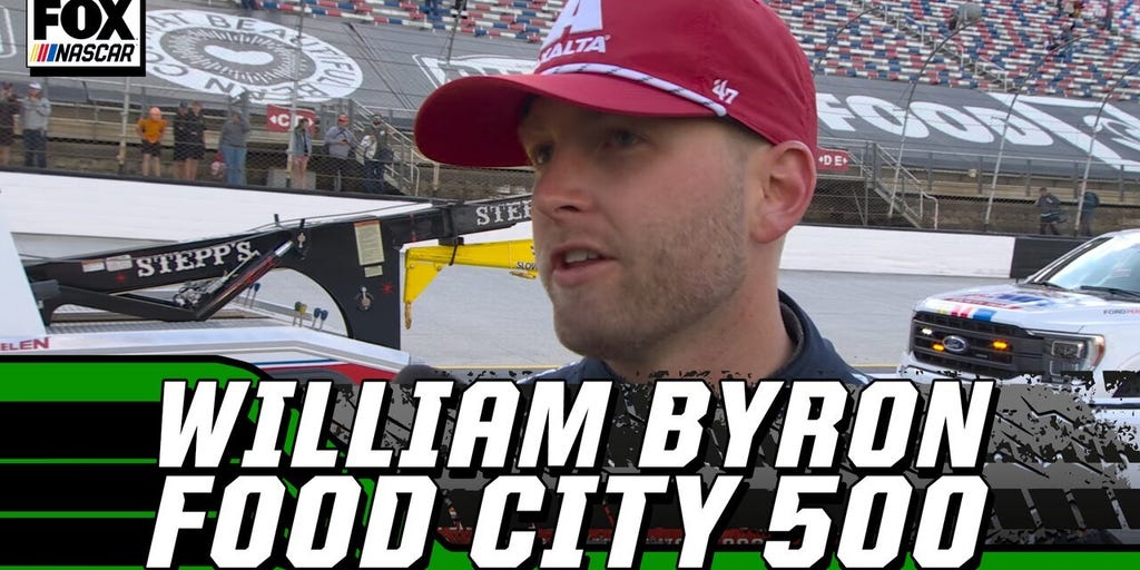 Food City 500: William Byron post-race interview | NASCAR on FOX