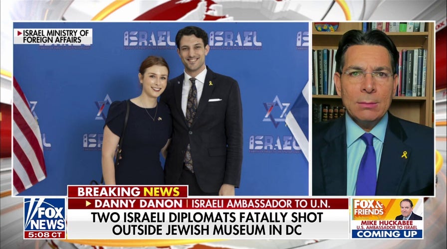 Israel 'expects action, not only declarations' after killing of two diplomats, says Danny Danon