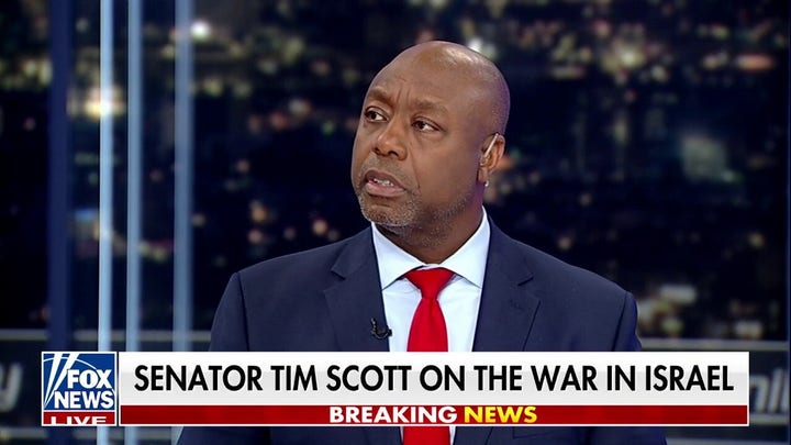 Tim Scott: We cannot have members of Congress be part of Hamas' propaganda machine