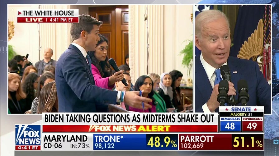 Biden laughs off notion that Trump's political movement is still 'strong'