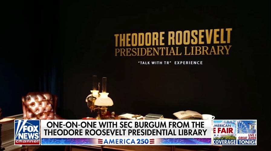 The Theodore Roosevelt Presidential Library is 'inspiration for the future': Sec Doug Burgum