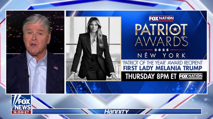 First lady Melania Trump to receive 'Patriot of the Year' award at Fox Nation's Patriot Awards