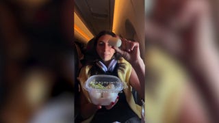 Viral video shows woman prepping boiled egg dinner on crowded international flight