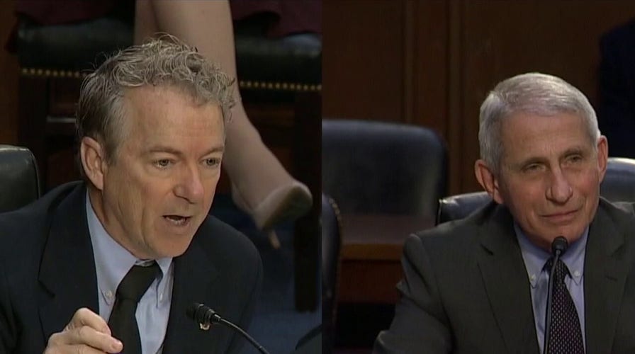 Rand Paul takes on Dr. Fauci in heated debate over mask wearing