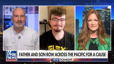 Father and son row across Pacific Ocean for veteran mental health