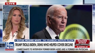 Kaylee McGhee White reveals the Democratic Party's 'biggest problem' in alleged Biden scandal