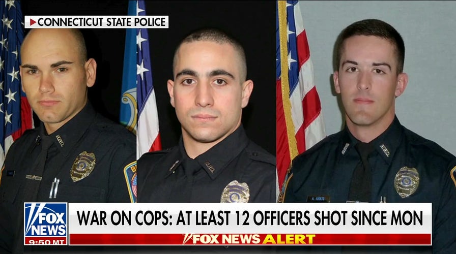 At least 12 officers shot in line of duty this week
