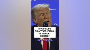 Trump warns Europe is ‘not heading in the right direction’ 
