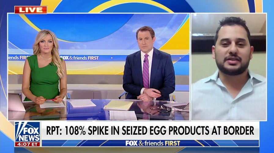 Egg products seized at the southern border as US costs continue to rise