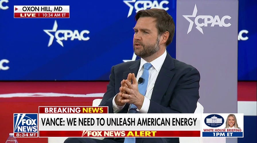 VP Vance emphasizes Trump agenda prioritizing 'safety and prosperity' at CPAC